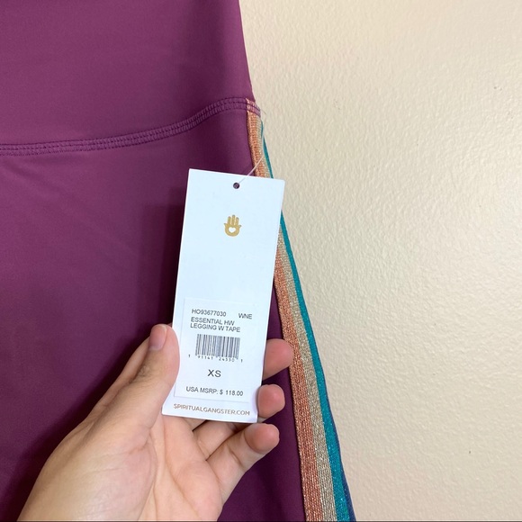 Spiritual Gangster Essential High Waist Leggings - Picture 4 of 7